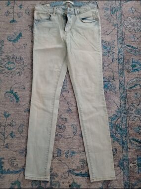 Women's Light Wash Skinny Jeans - Light Blue